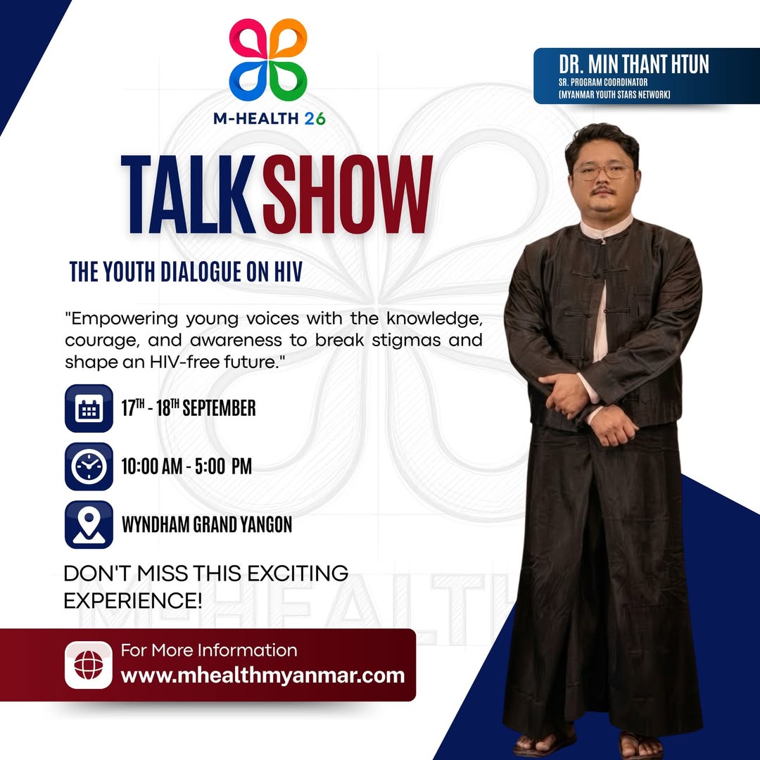 Dr. Min Thant Htun — Senior Program Coordinator, Myanmar Youth Stars Network